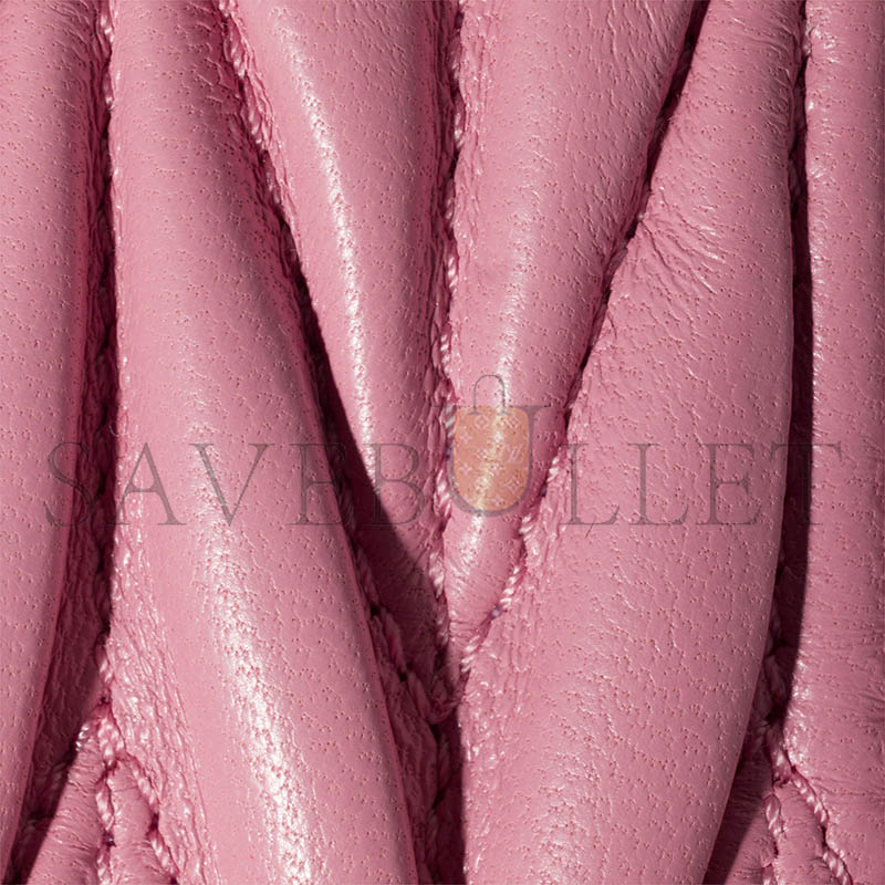 MIU MIU MATELASSÉ NAPPA LEATHER CARD HOLDER 5MC076 (10.5*8cm)